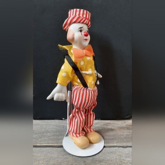 Vintage Collector Circus Clown Porcelain - Picture 5 of 16